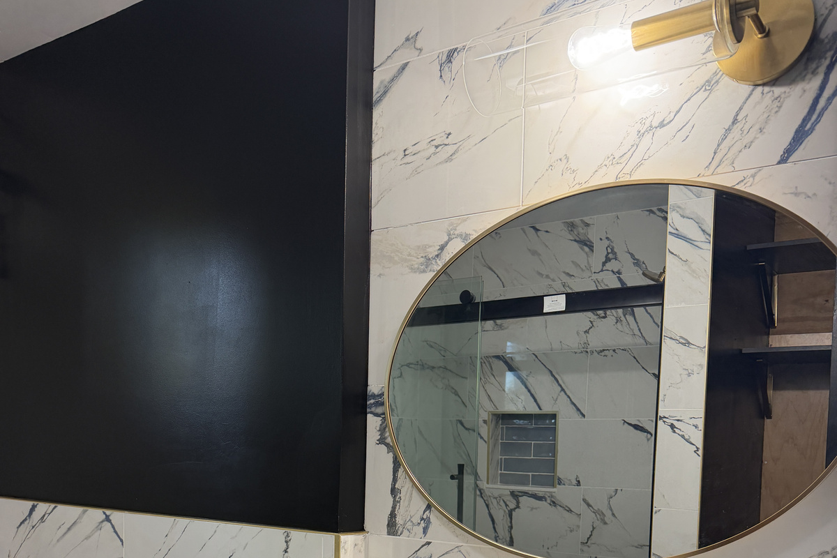 1st floor bathroom with shower