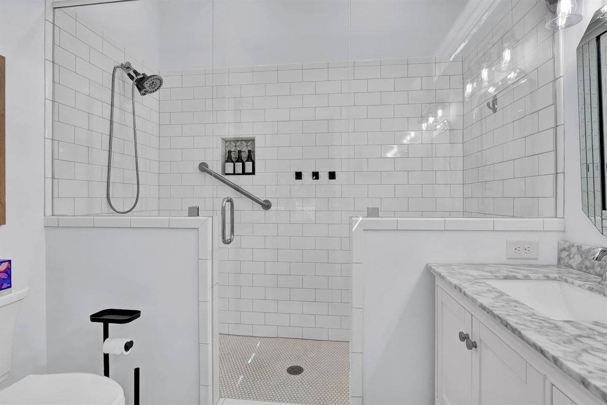 This is the private bathroom for Bedroom #1