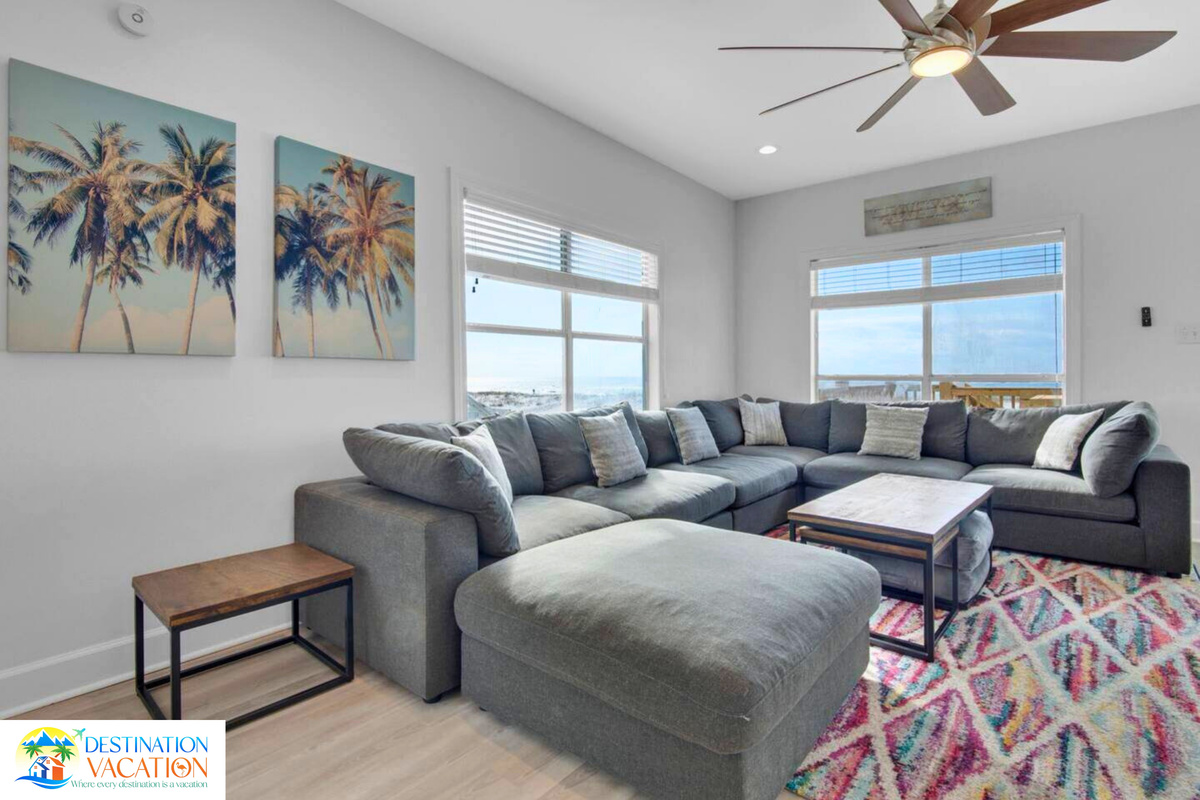 Relax into comfort with panoramic coastal views.