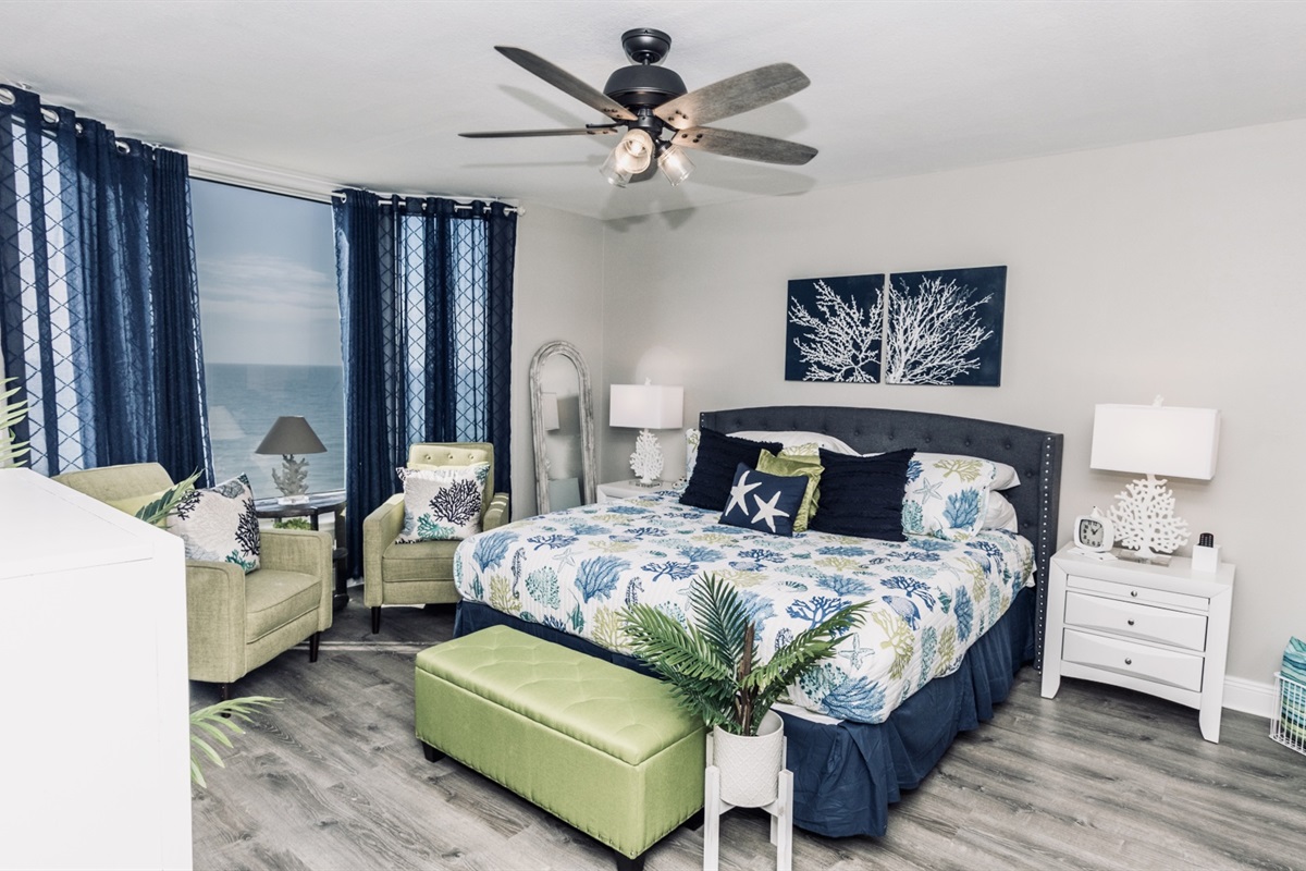 Waking up to your magical view out of your stunning bay window from your Master Suite. You just might catch a glimpse of marine life each day with spectacular view.