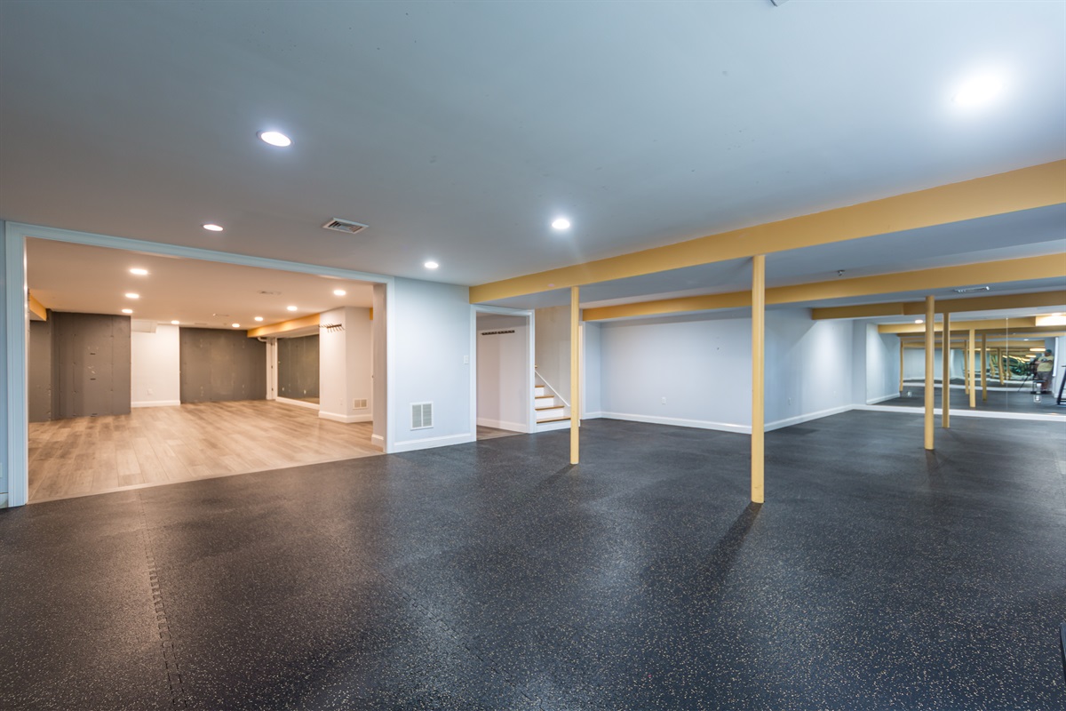 Your personal wellness corner—perfect for yoga, stretching, or a quick strength session