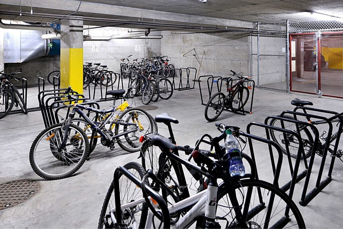 Secure bike storage is available in our underground parking garage. We recommend bringing a cable lock to secure your bikes in the cage and around town as well.