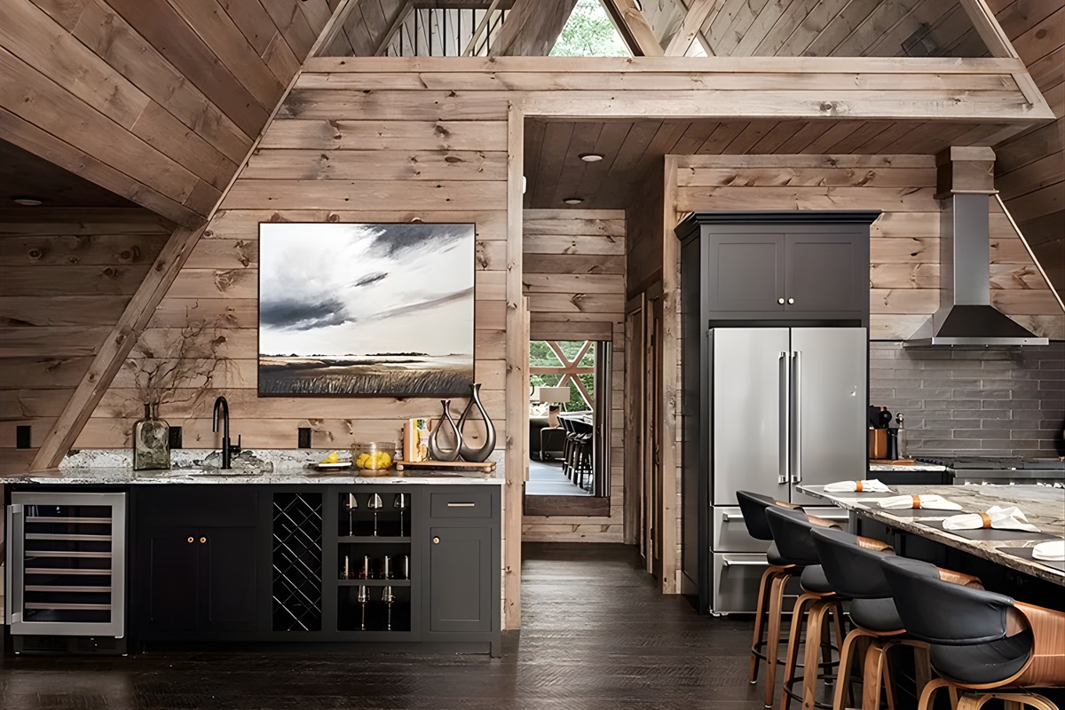 Wine fridge ready, modern finishes glowing, uncork, unwind, and exhale.