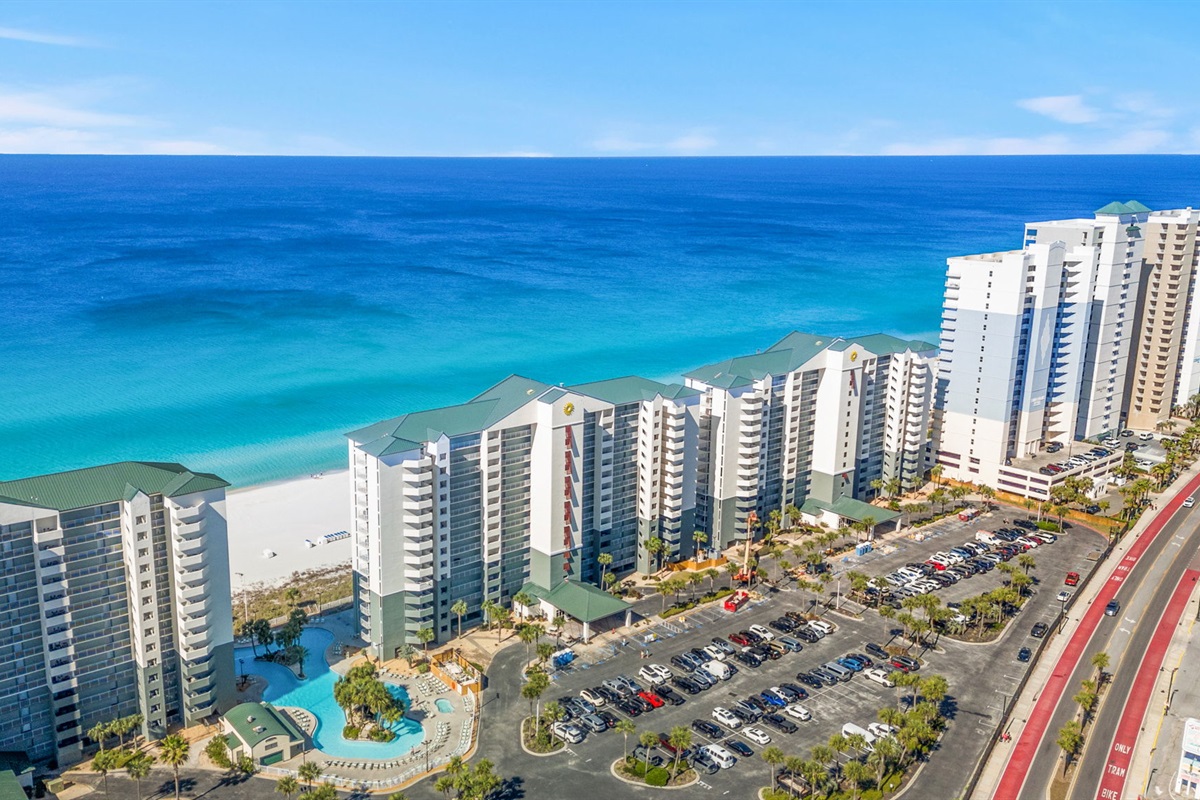 Footprints in the Sand is located in the highly sought after Long Beach beachfront resort in Panama City Beach, FL