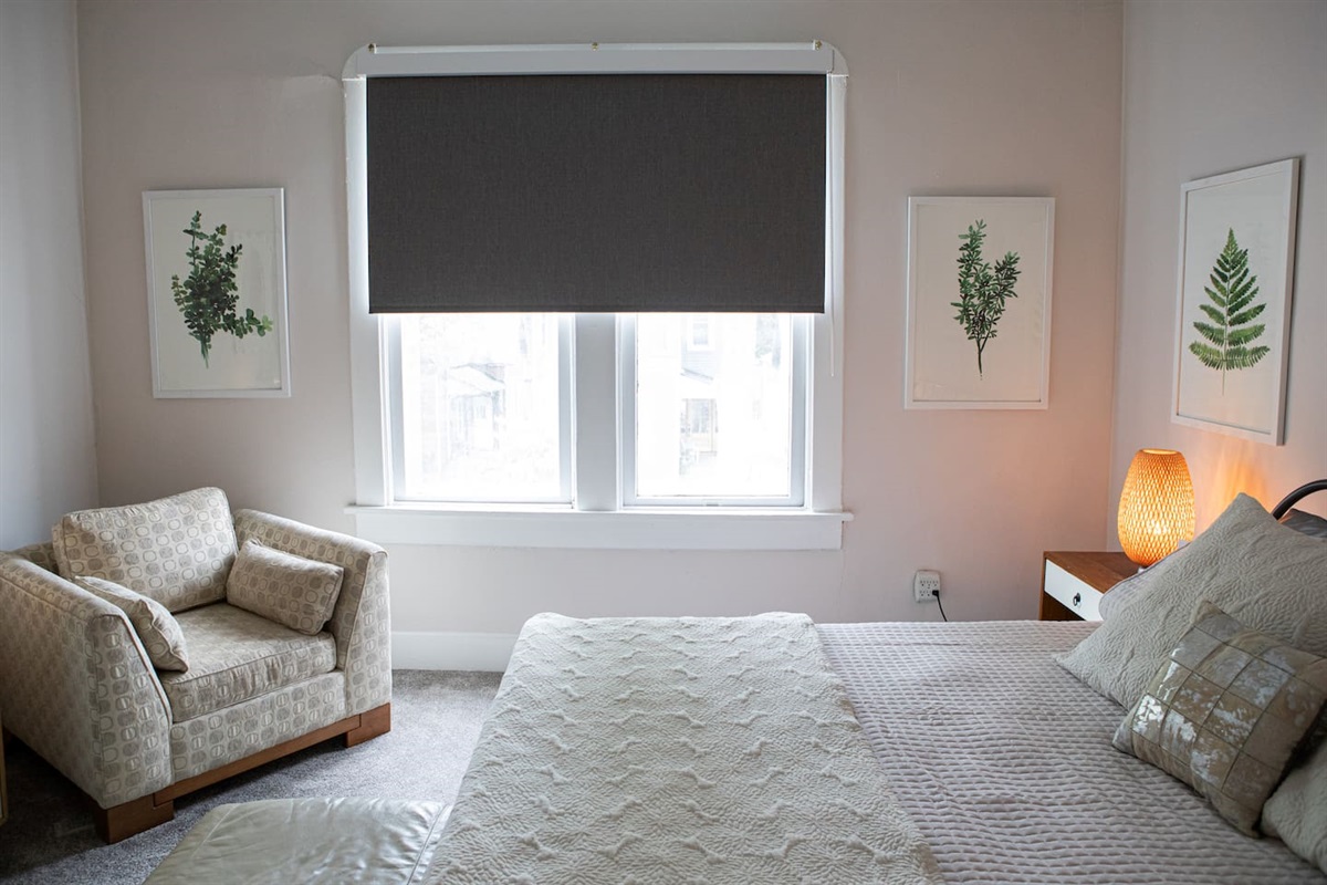 blackout shades, designed for deep, uninterrupted rest....goodnight