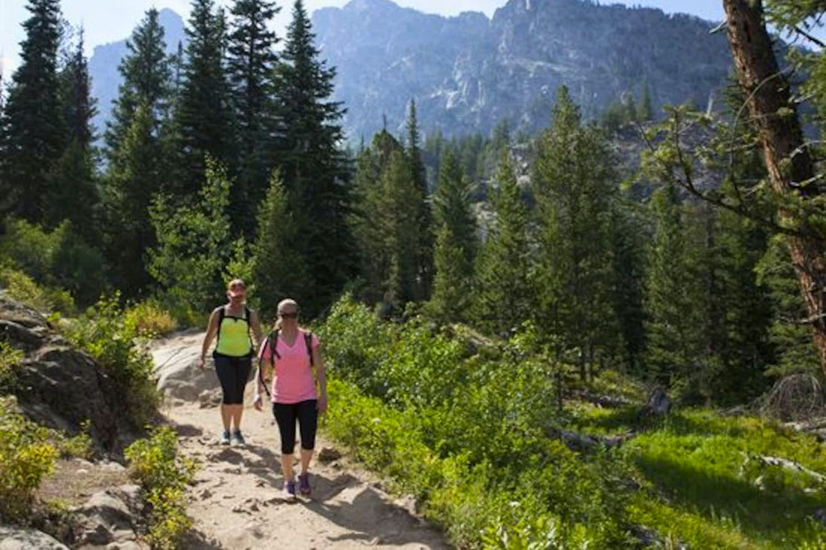 The property is close to amazing hiking trails.
