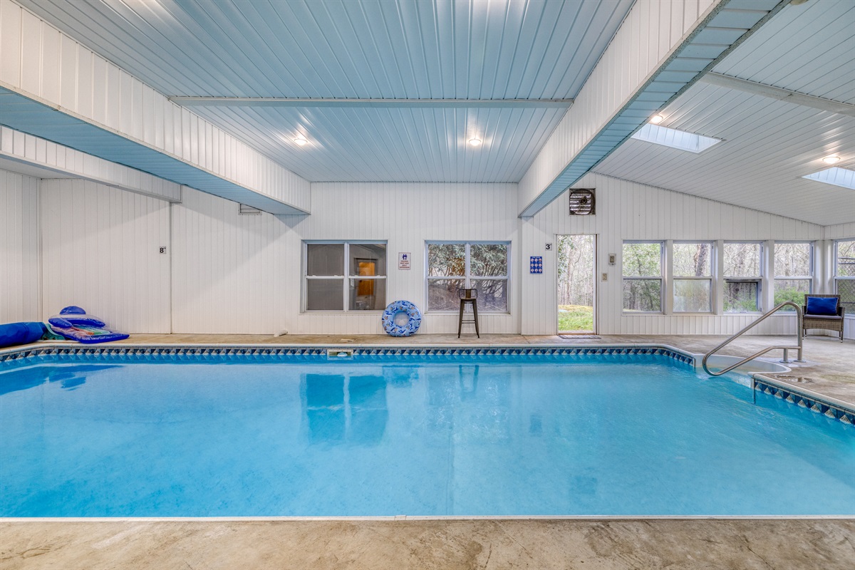 Huge Indoor Heated Pool