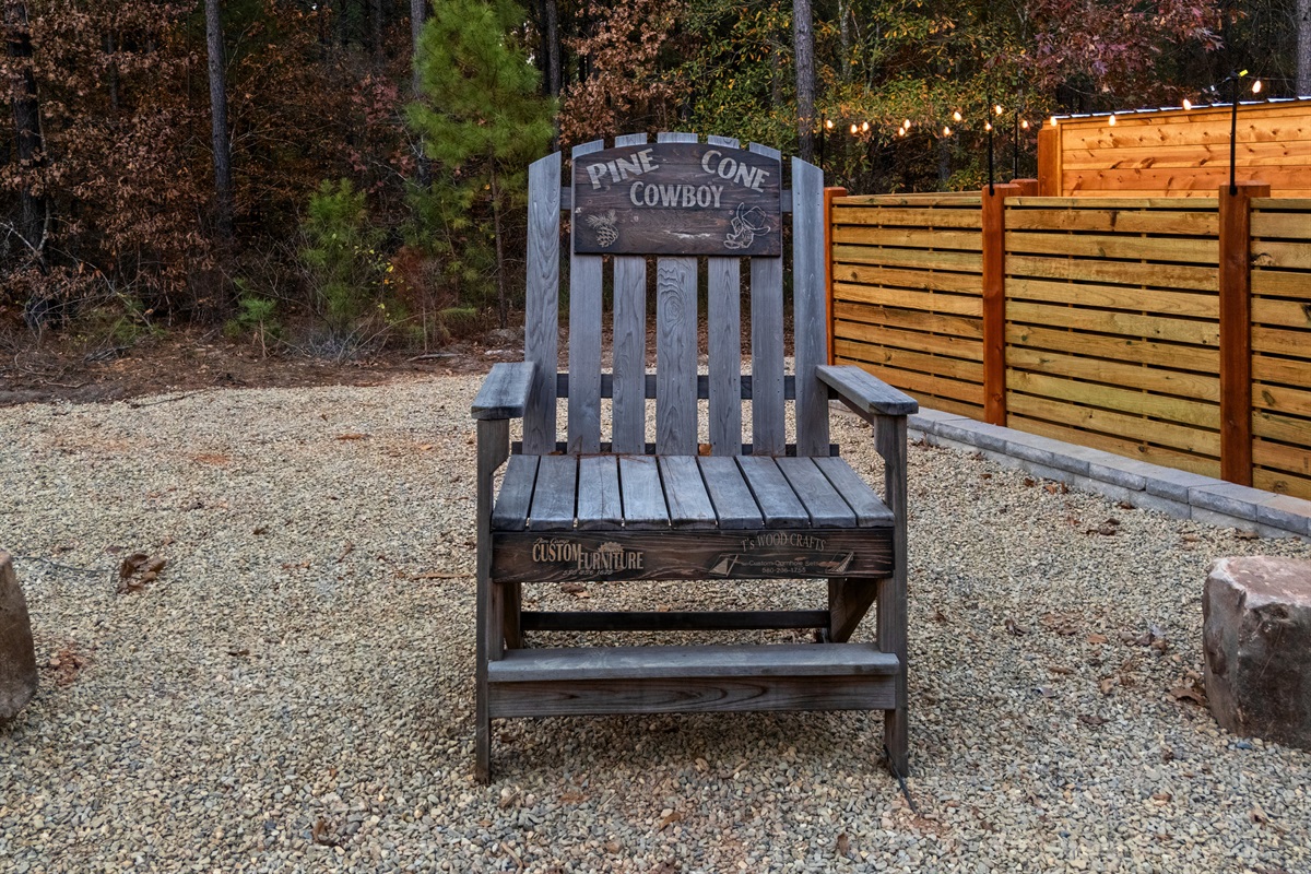 Feeling small? This giant chair is a quirky spot to relax and snap some memorable pictures.
