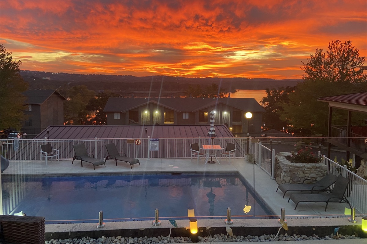 Glass Terrace Sunrise