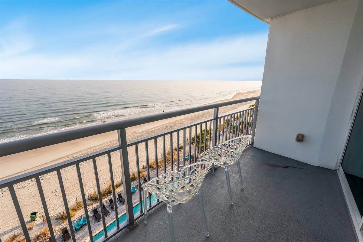 Breathtaking Views from Balcony!