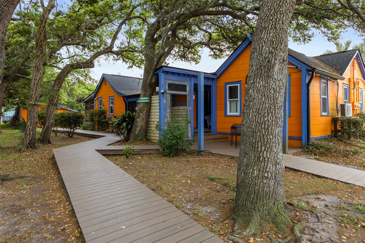 Wind your way around to The Cottage