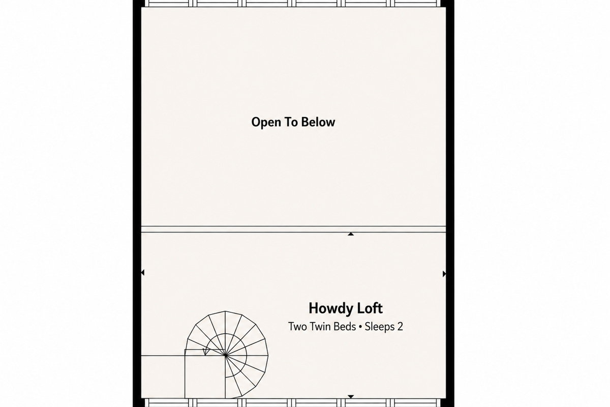 Sunset 2nd Floor Floorplan
