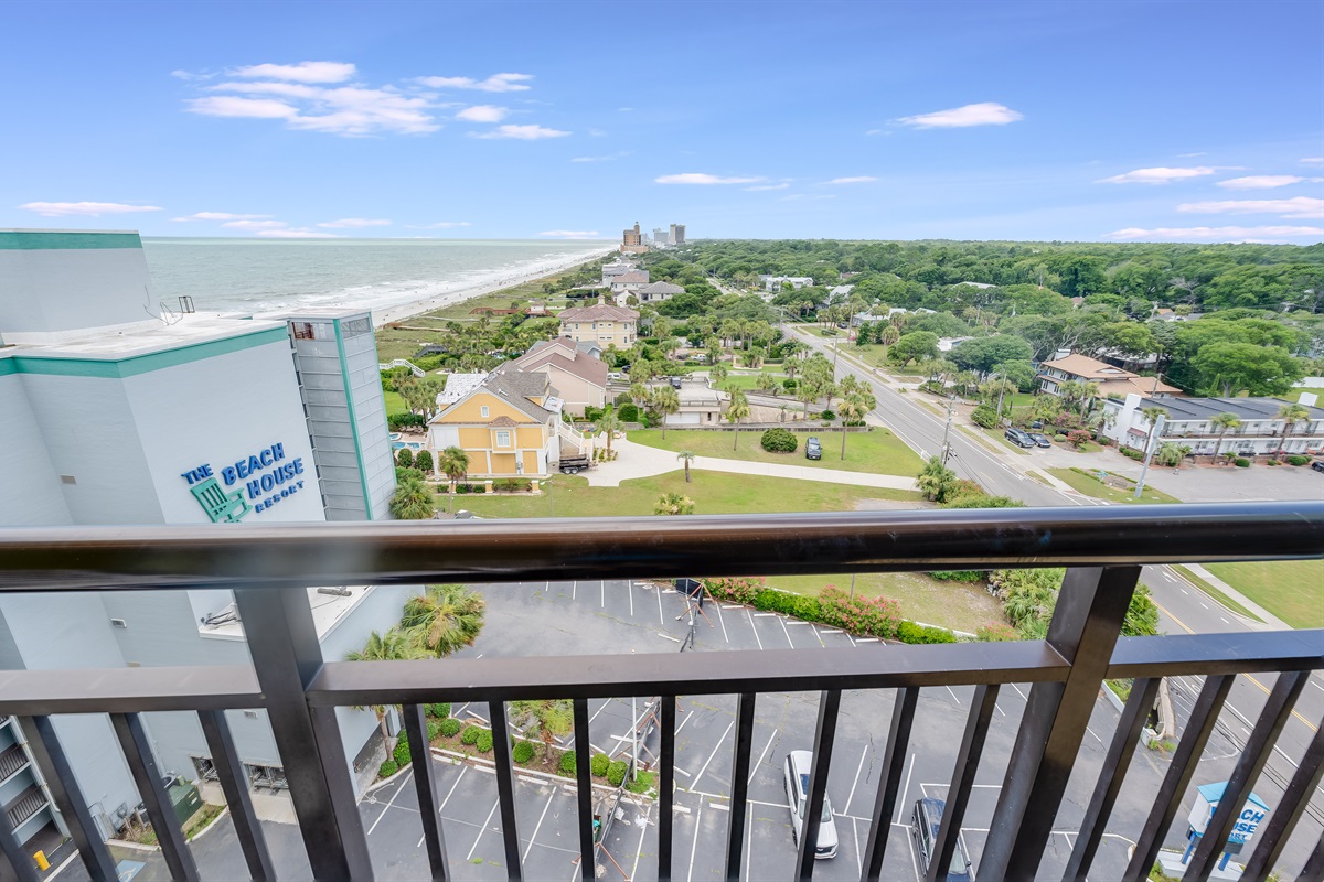 Balcony with Amazing Views