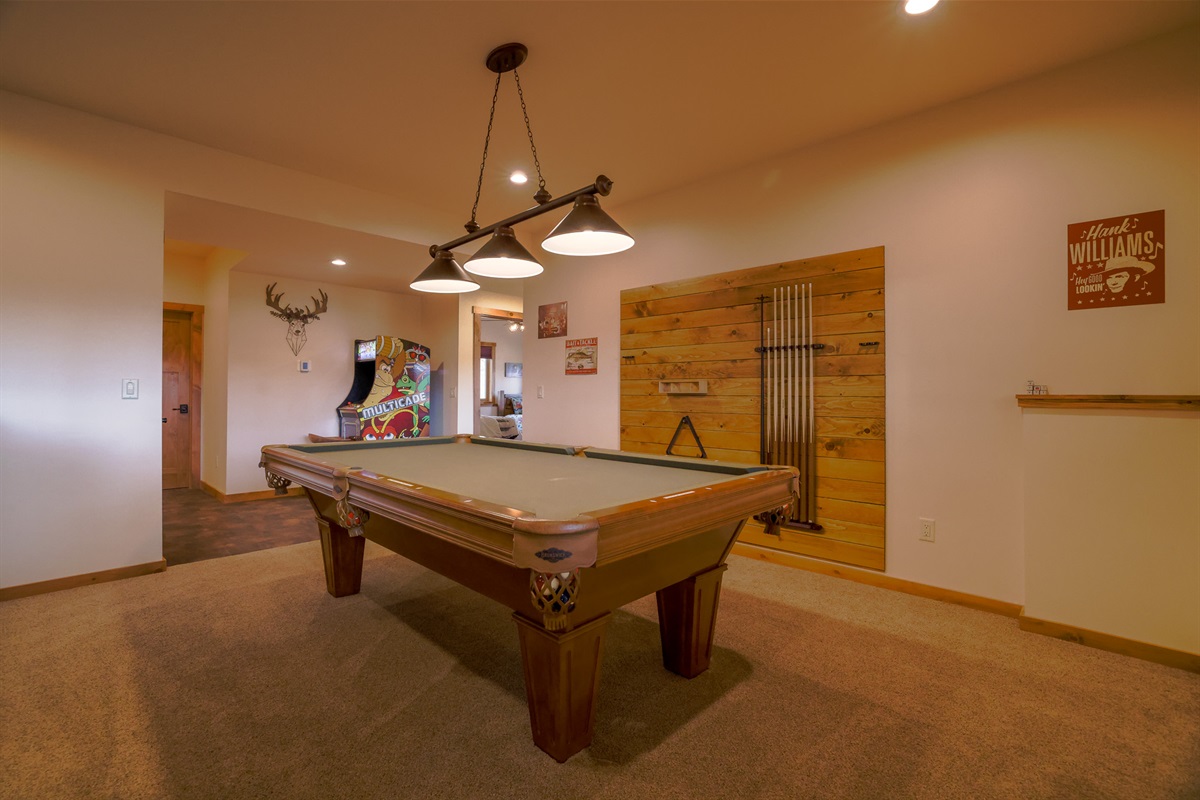 Pool Table - Lower Level Rec Room