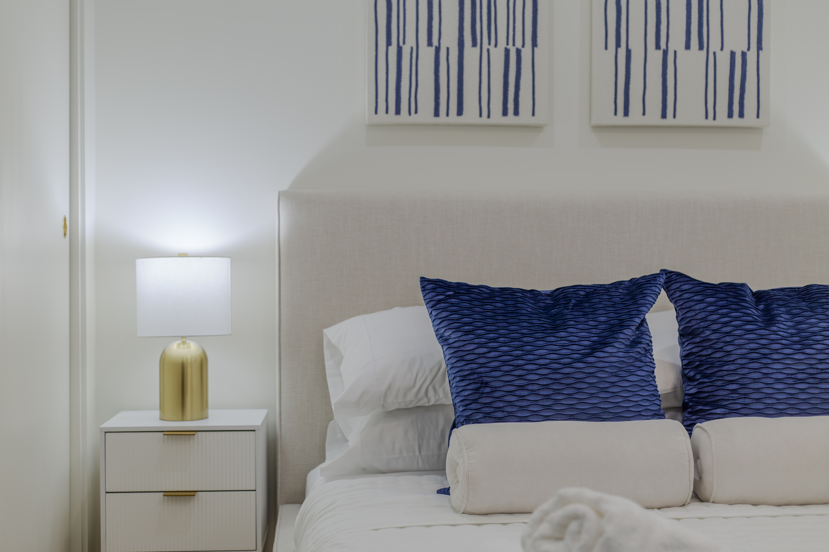 Enjoy a stylish and comfortable bedroom that feels like your own private retreat.