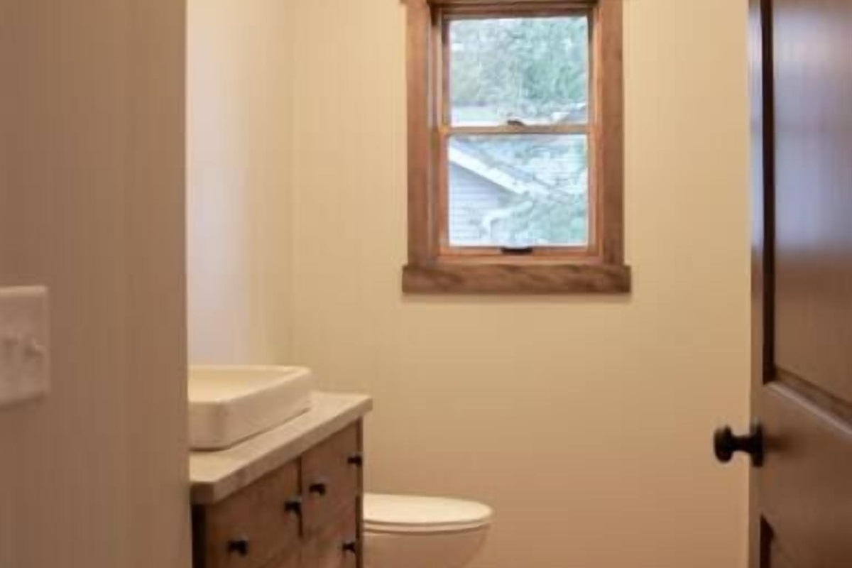 Upstairs Powder Room