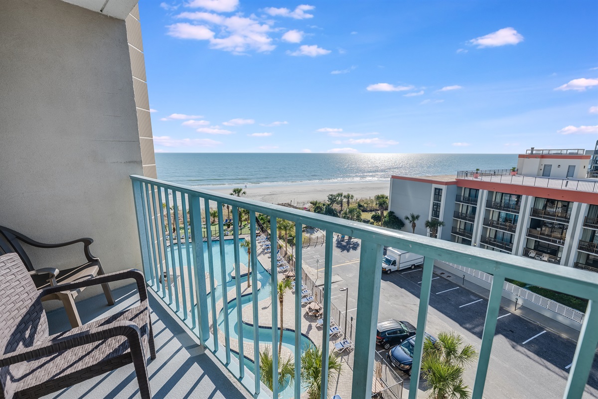 Amazing View from the Balcony!