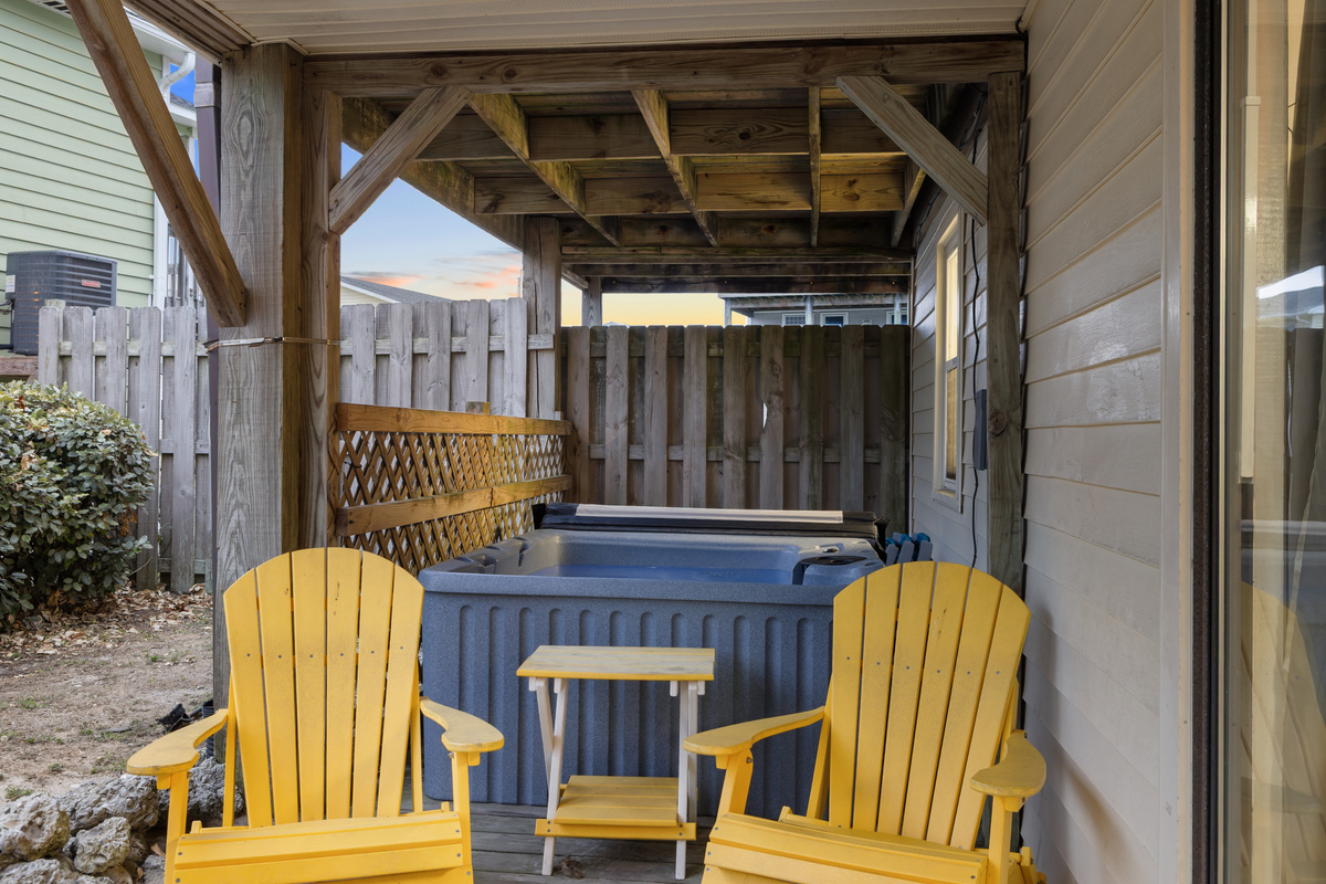 Enjoy time on the patio