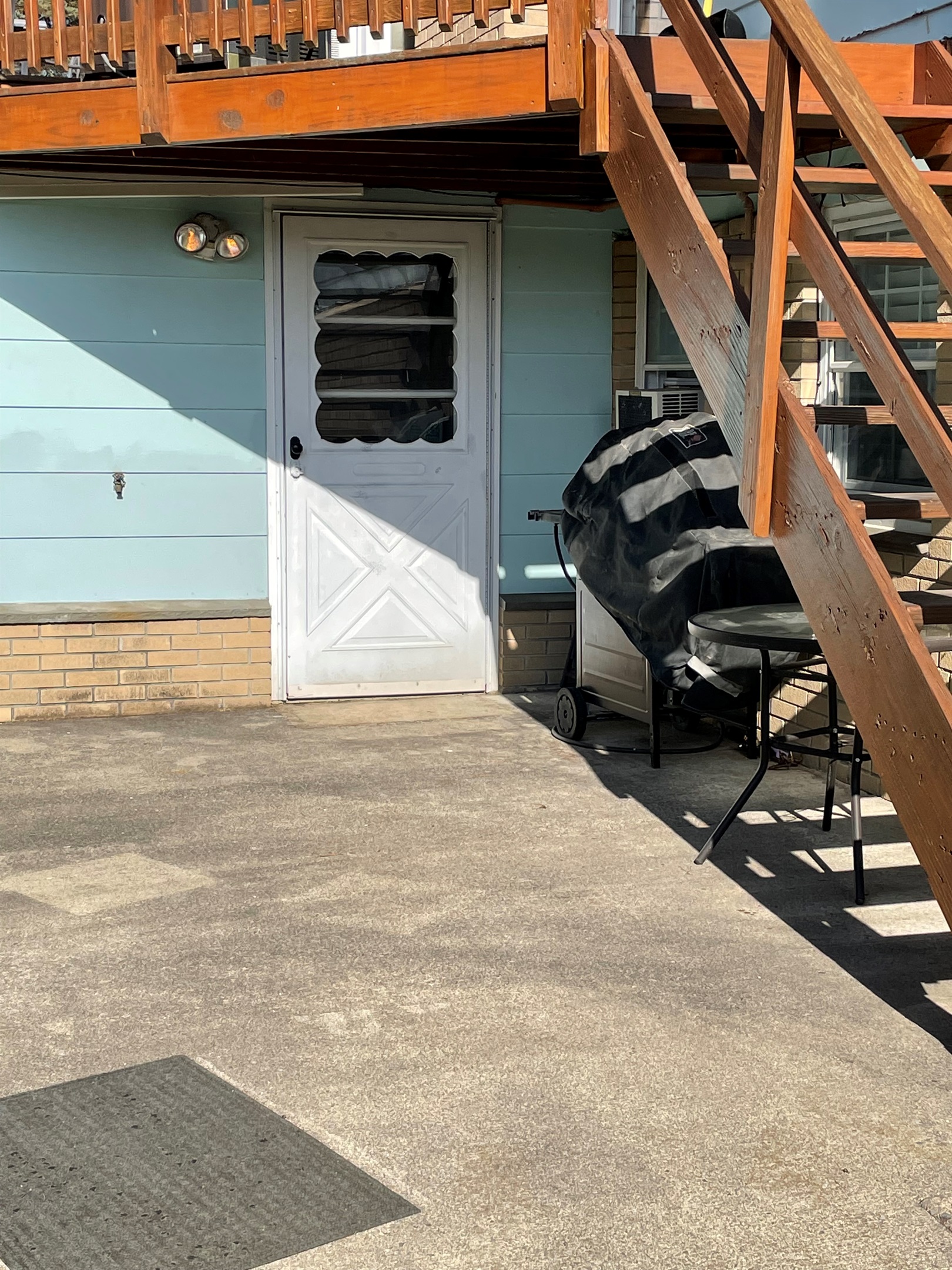 Access to share laundry area