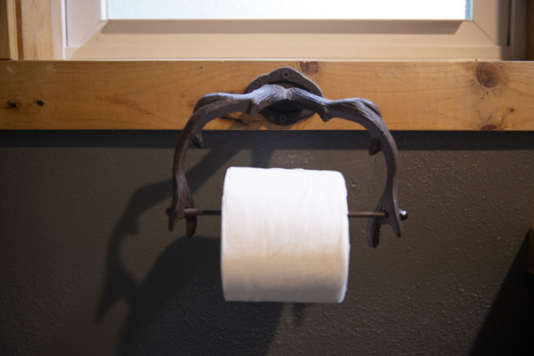 Elk Horn Toilet Paper Hanger