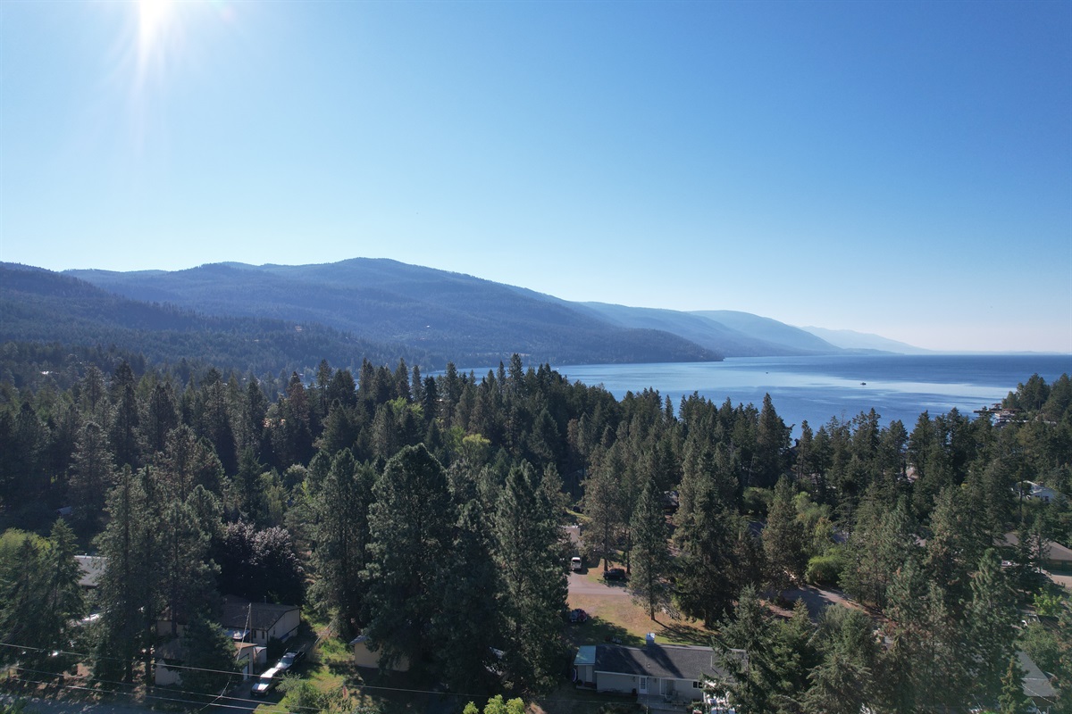 Nestled in the mountains