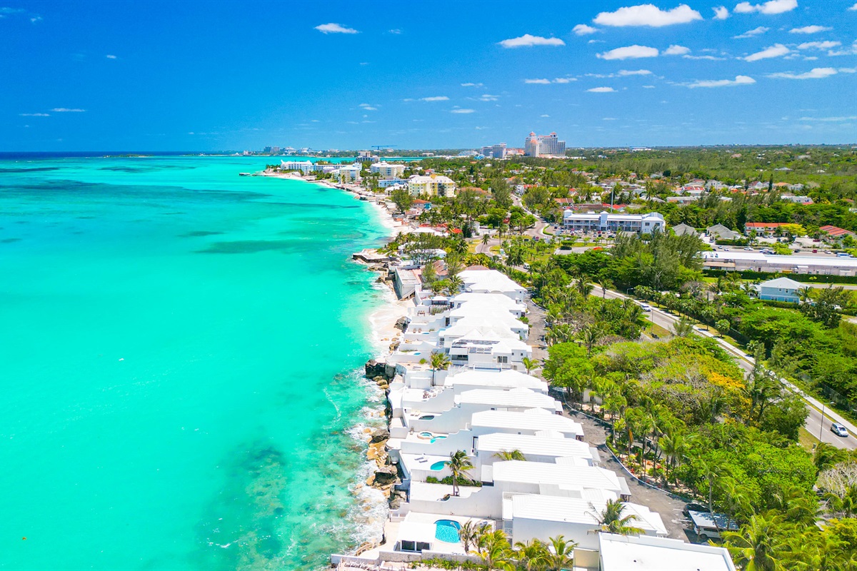View to Cable Beach and Baha Mar