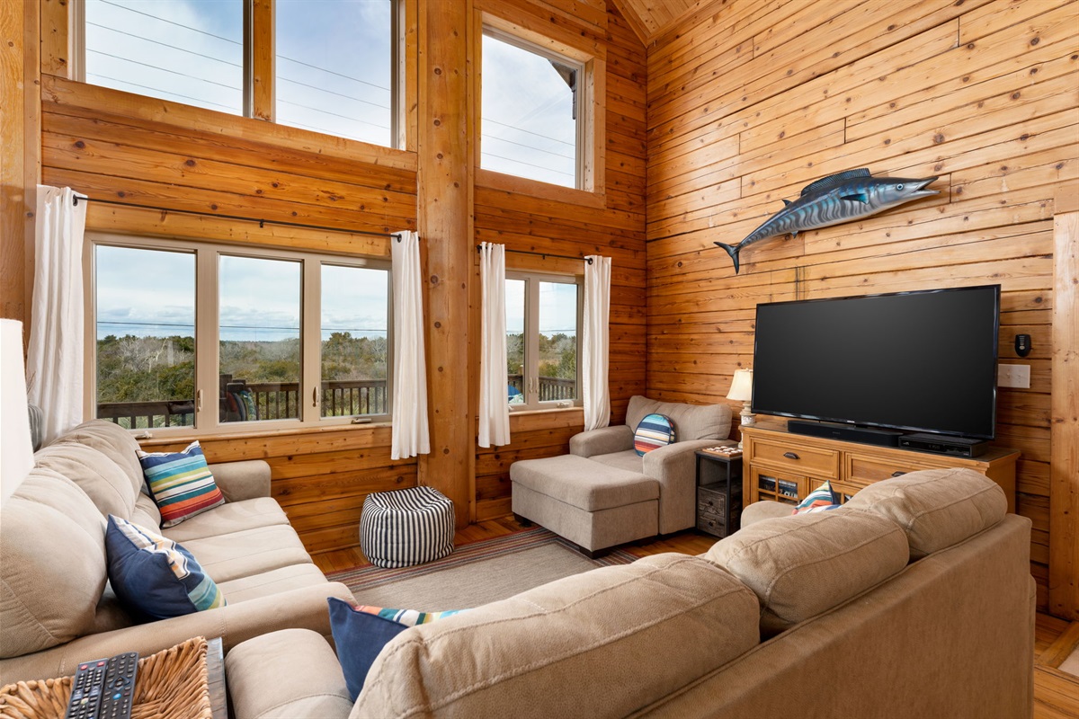 Incredible views from the living area