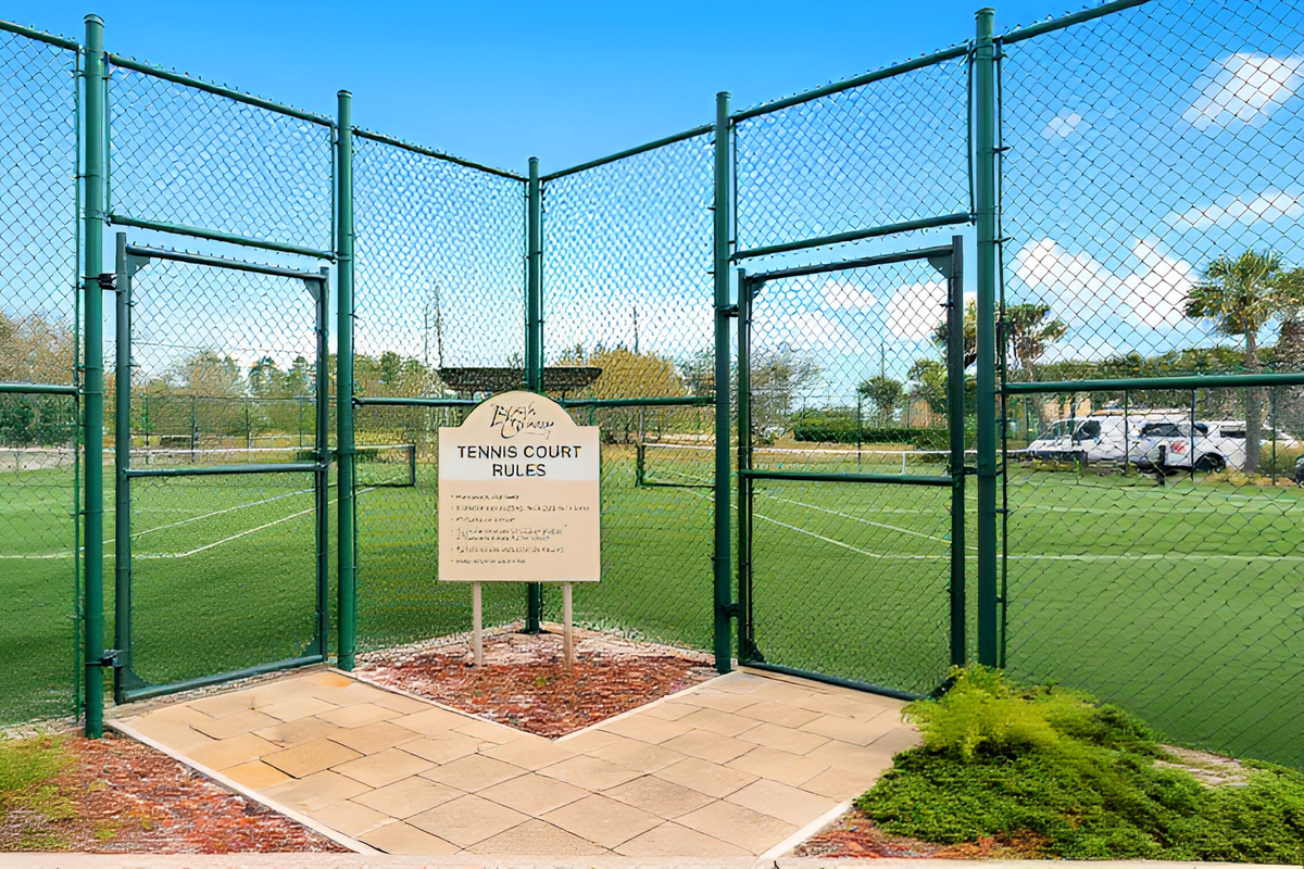Tennis courts