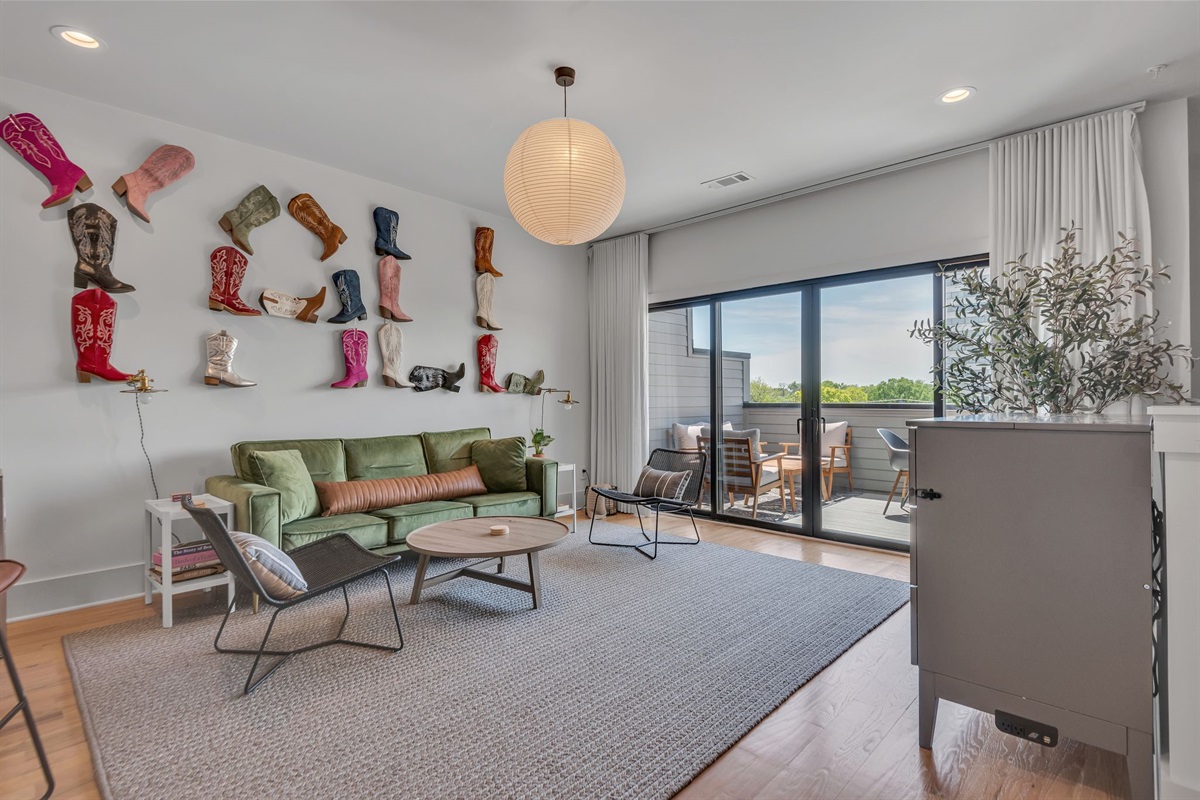 4th Floor Living with Mini Fridge