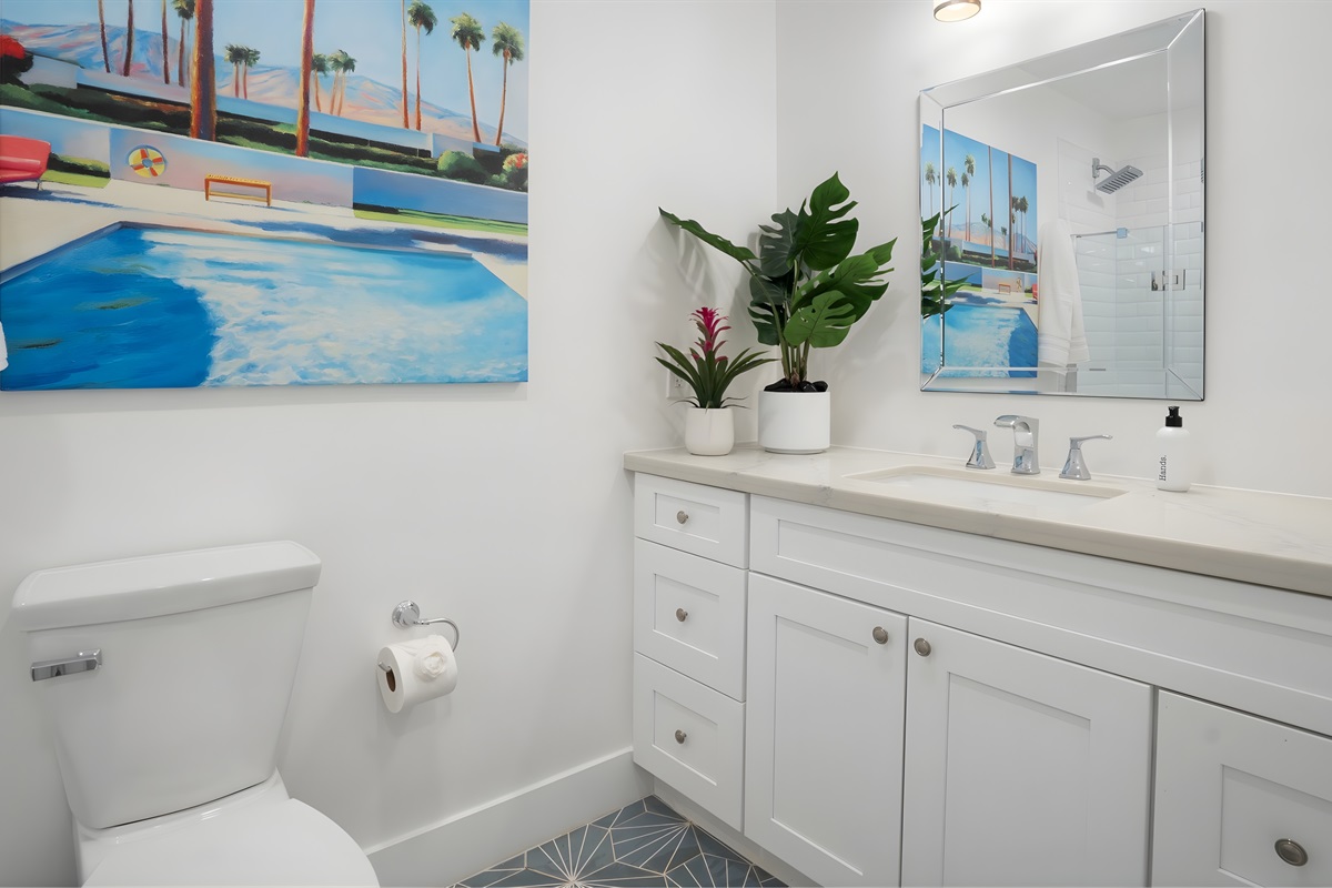Completely updated bathrooms