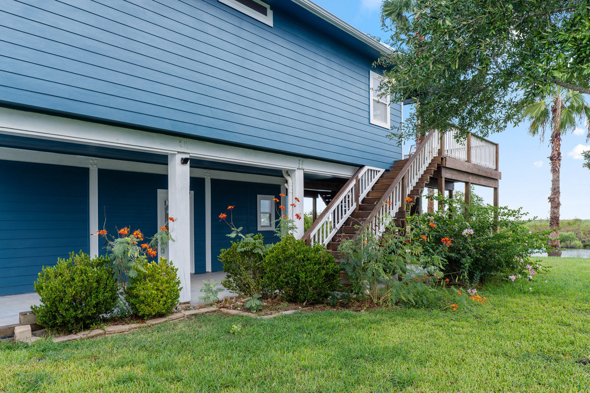 Side view of home