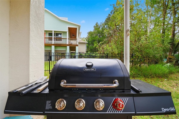 We have both gas and a charcoal grills