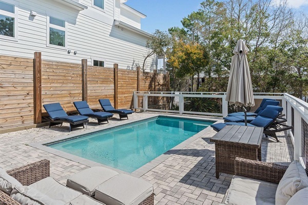 heated pool