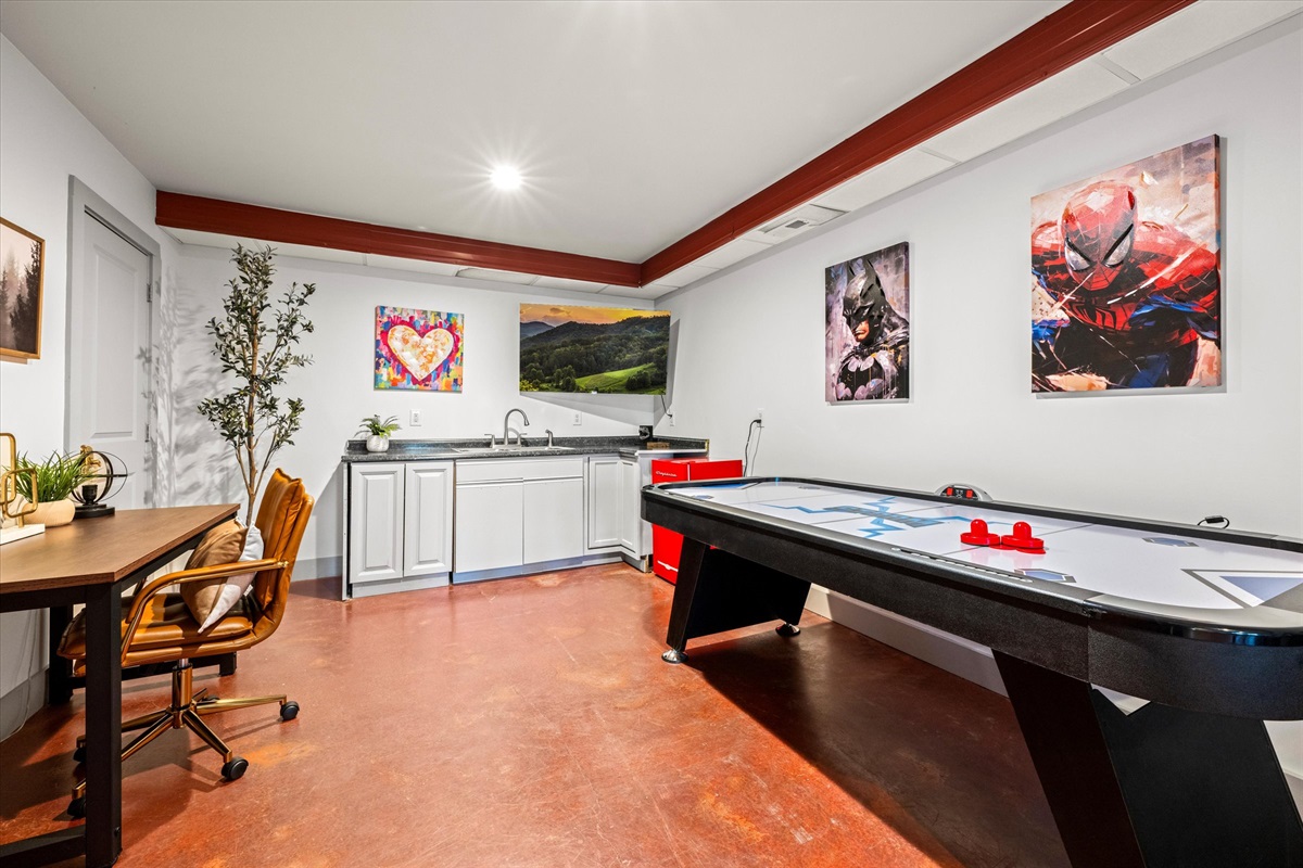 Work/Computer desk area