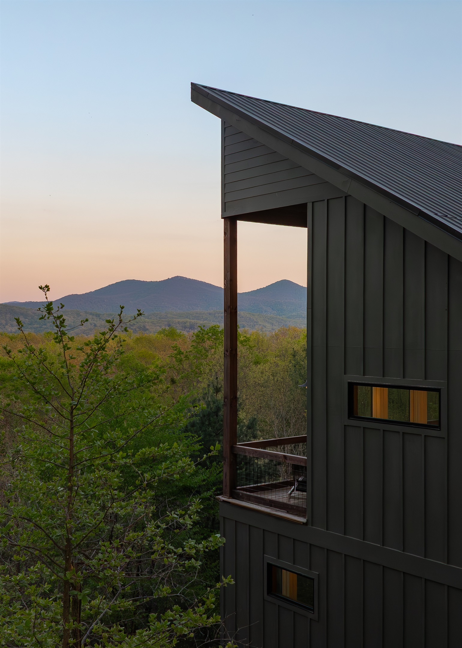 Outdoor Lounge View | Sweeping mountain views from the balcony