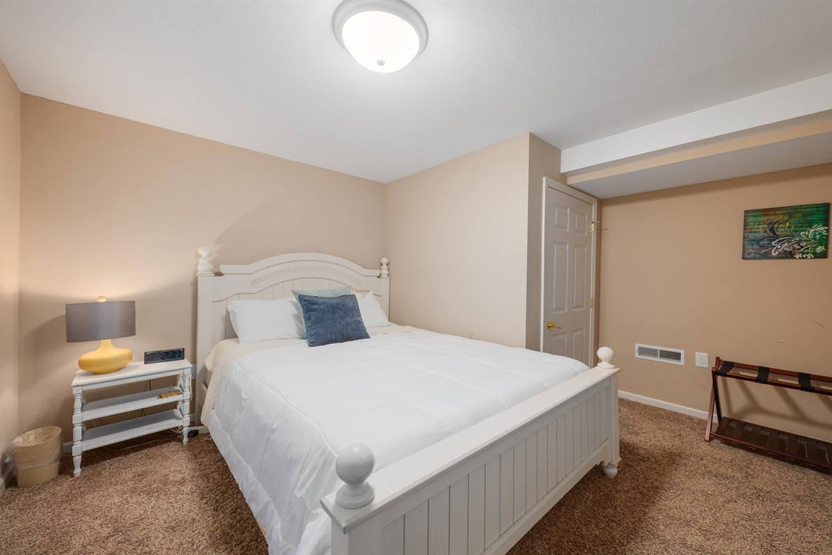 A favorite for families, this room offers a queen Tempurpedic bed and a hidden playroom in the closet!