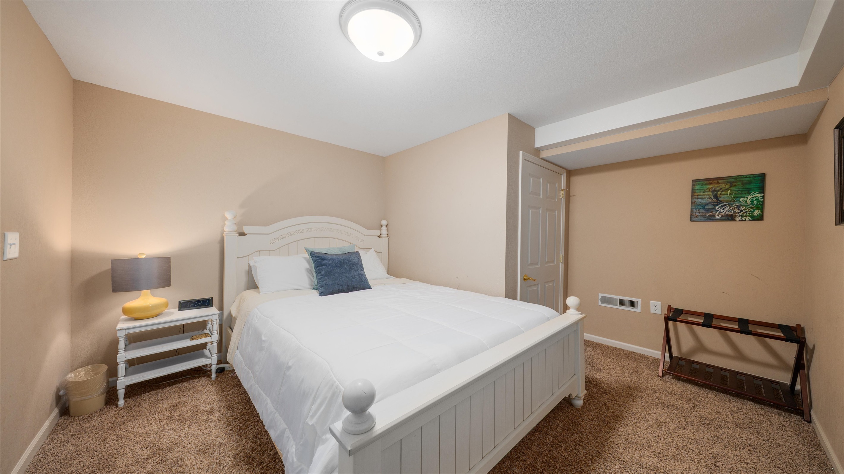 A favorite for families, this room offers a queen Tempurpedic bed and a hidden playroom in the closet!