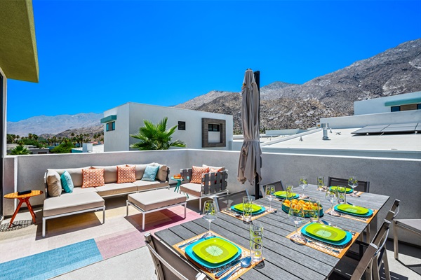 Lounging Area on Roof Top Deck