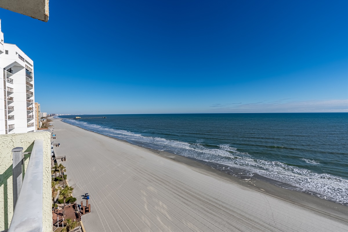 Peaceful Ocean Views from the Balcony