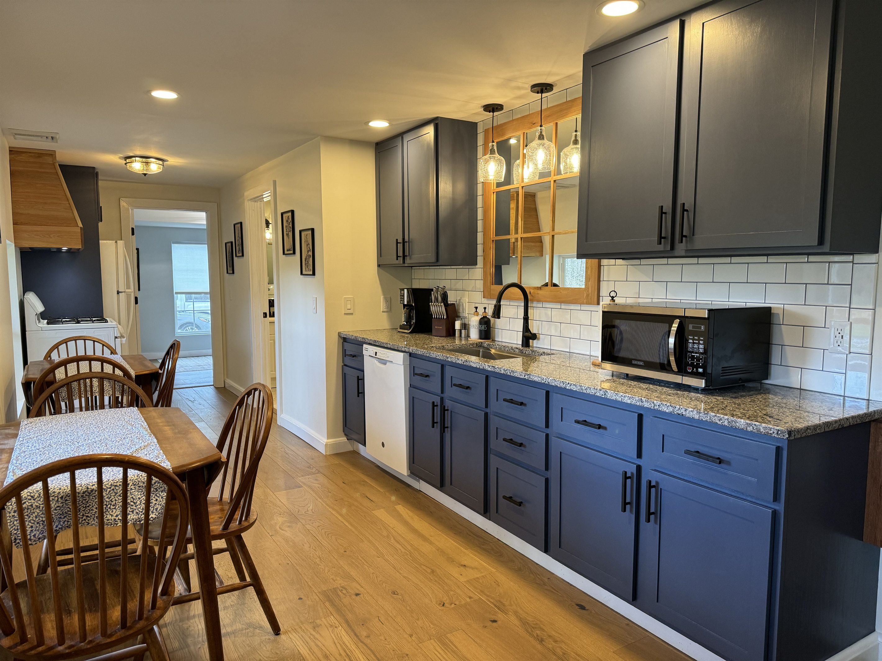 Custom cabinetry, also built by your host