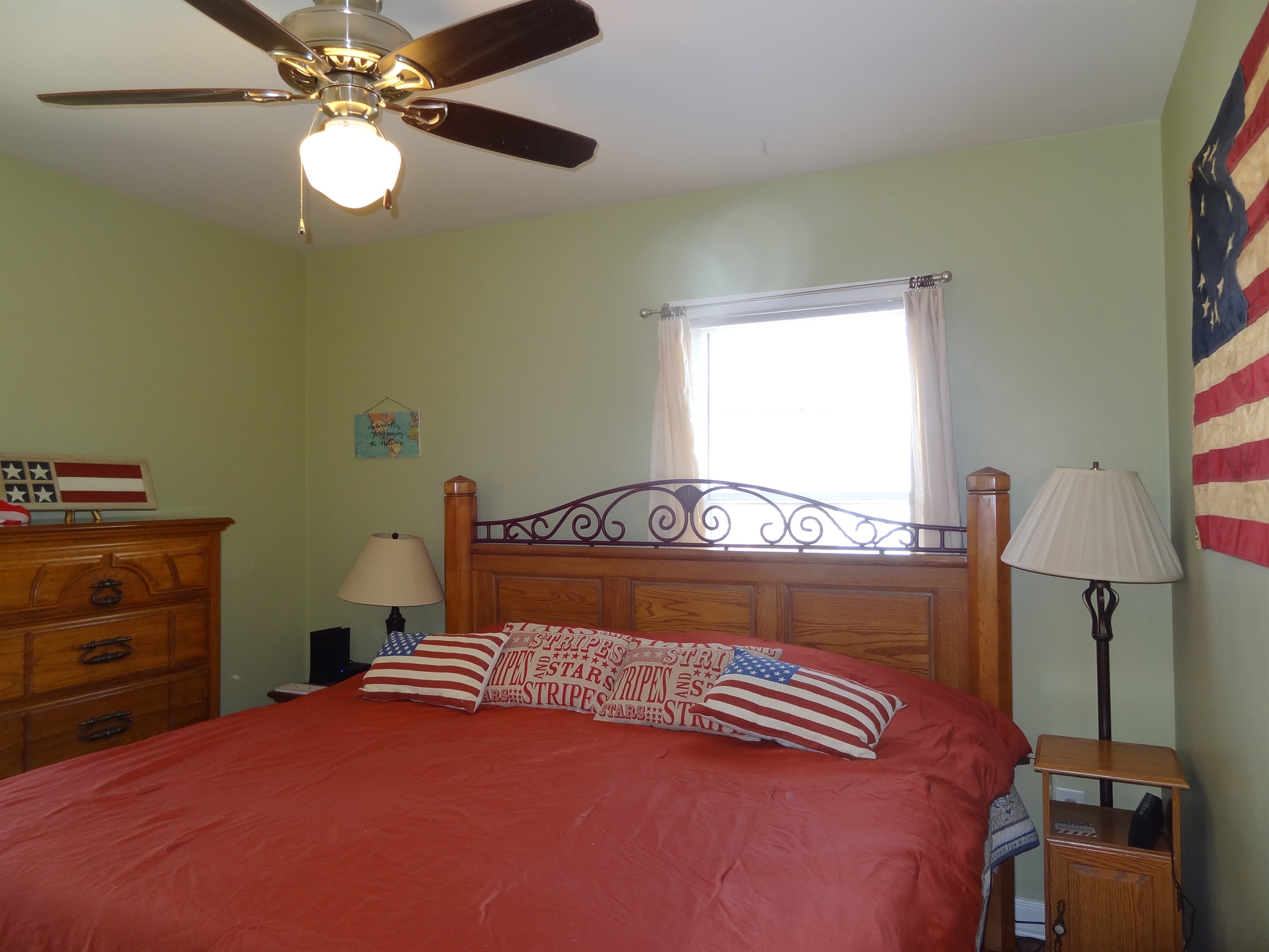 Bedroom 1 with king bed