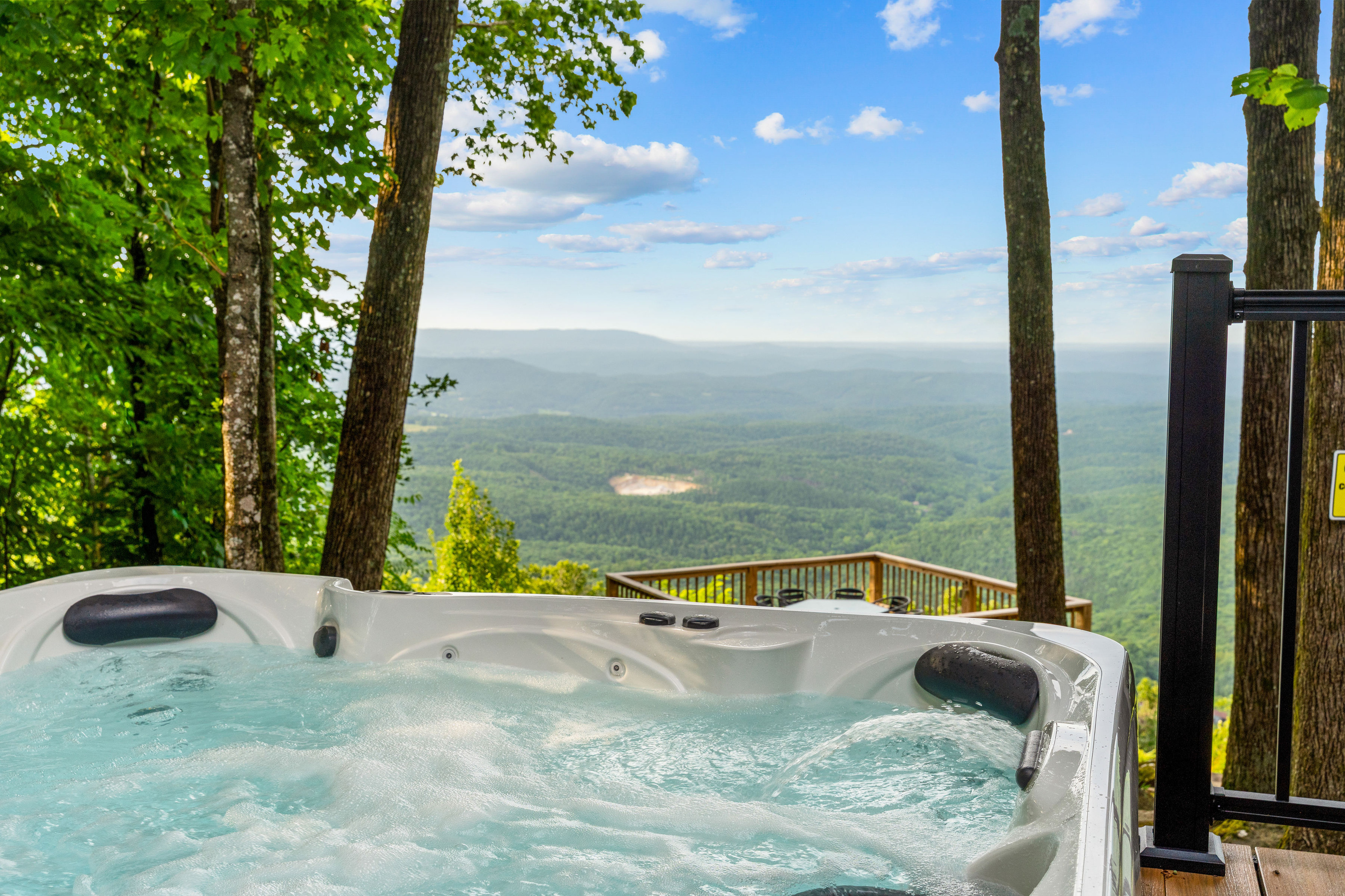 Hot Tub View Of The Canyon