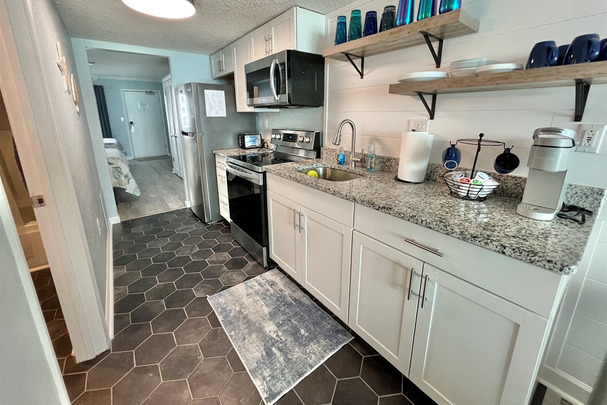Kitchen to Bedroom View
