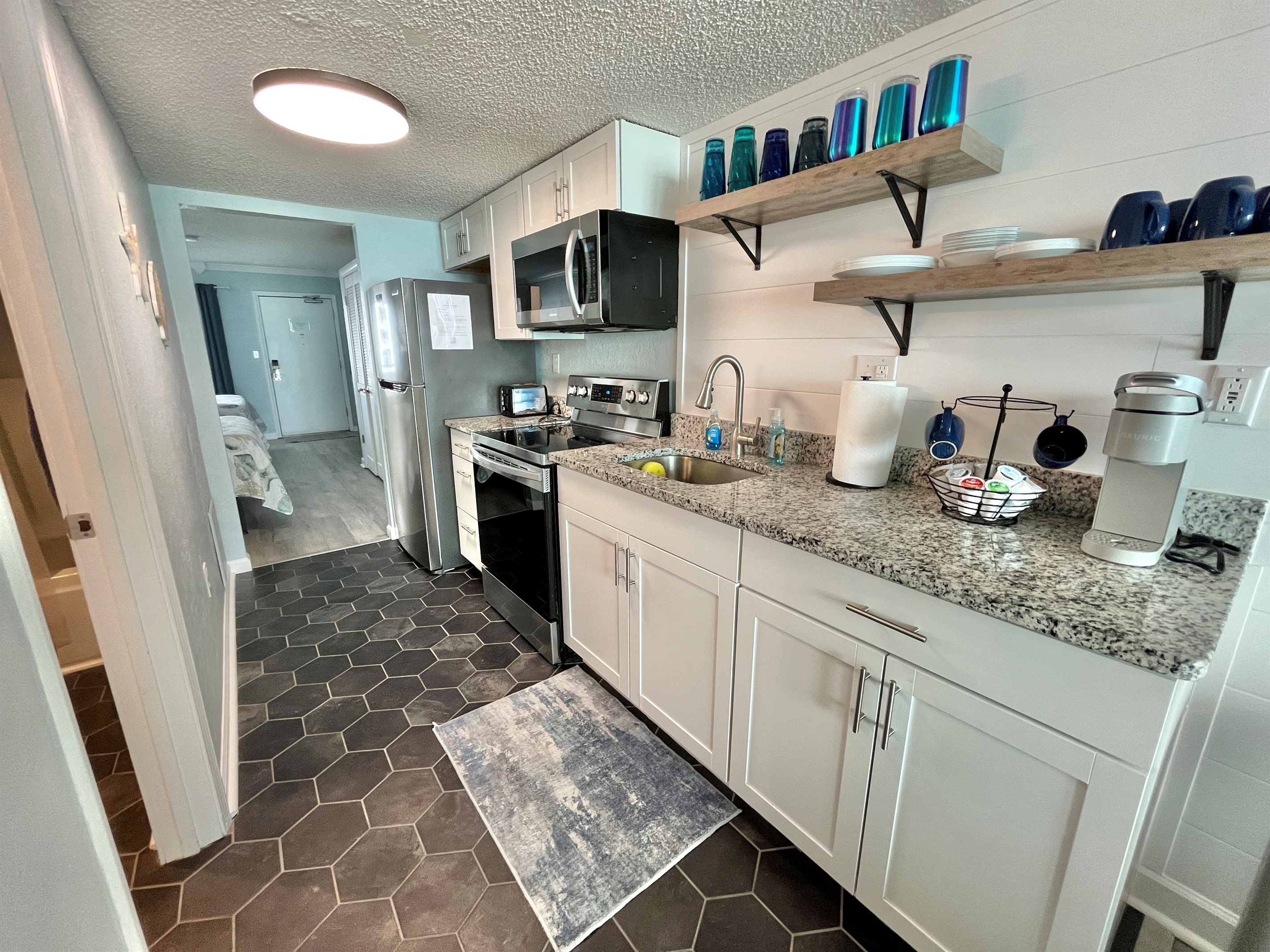 Kitchen to Bedroom View