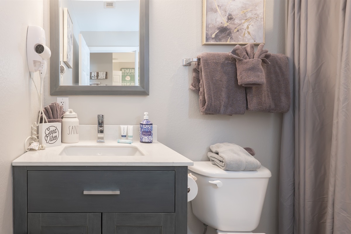 En suite bunk room bathroom