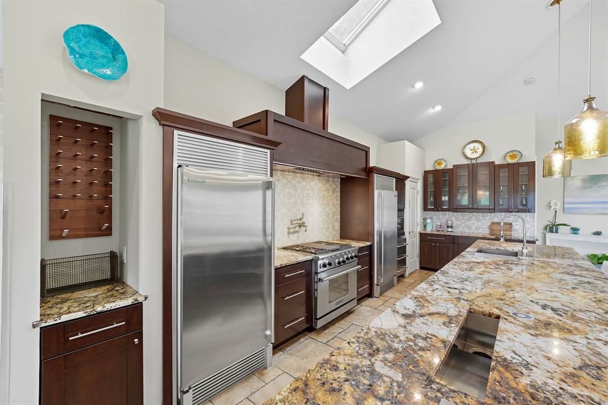 Full size freezer and refrigerator