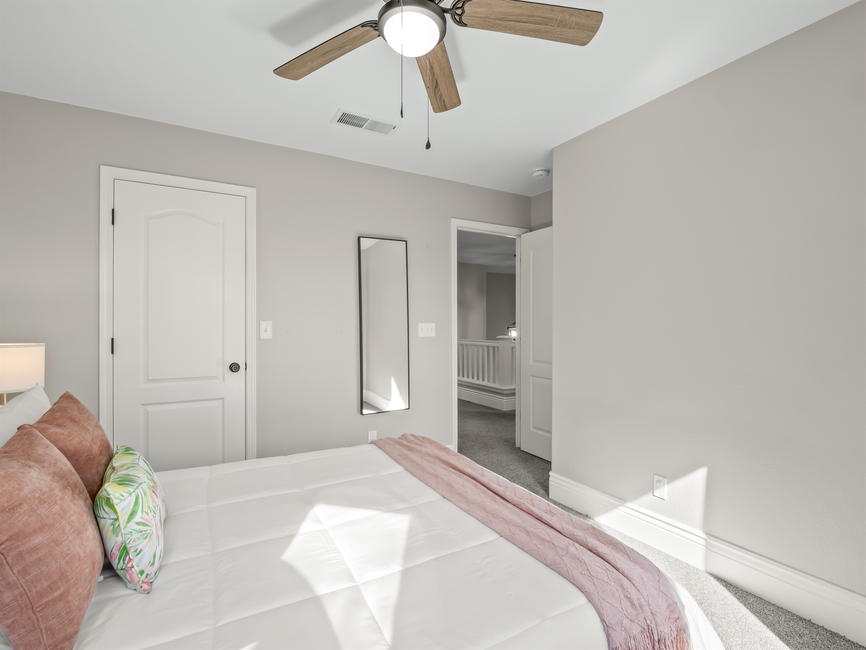 Peaceful retreat with soft natural light, neutral tones, and airy design—your own private space to unwind in comfort.