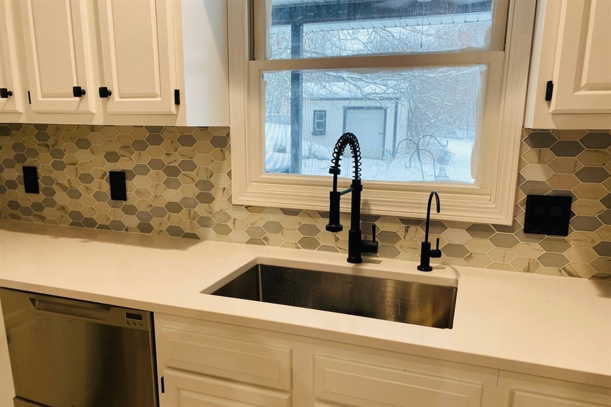 Kitchen Featuring Dishwasher