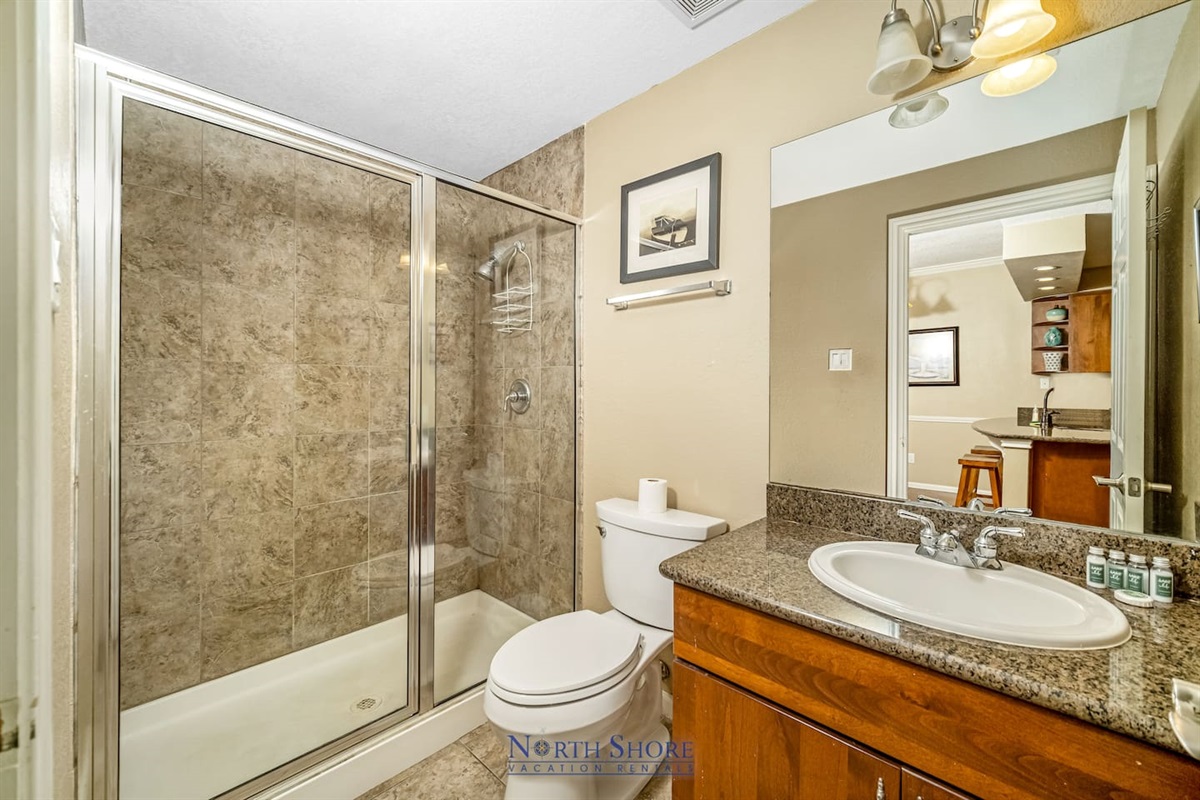 Full Guest Bath with Walk-in Shower