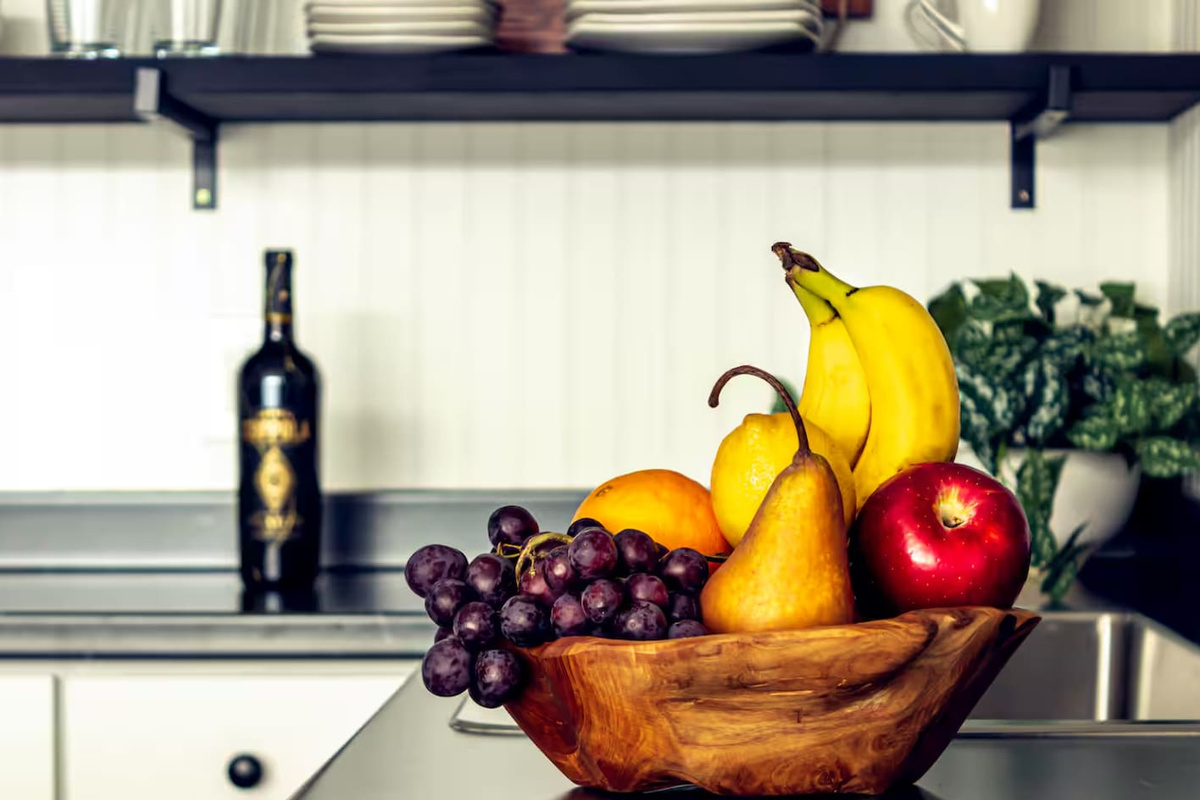 Thoughtful styling details like this make the kitchen feel warm and ready for you.